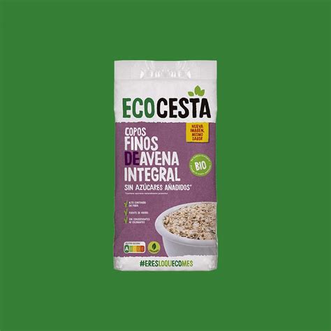 Copos Finos de Avena Integral Bio 800 g Productos ecológicos Ecocesta