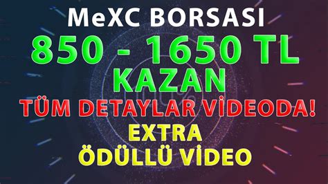 Tl Yatirimsiz Ek Leb L R Airdrop Para Kazan Mexc Borsasindan