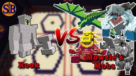 Rook Various Bosses Addition Vs Mowzie S Mobs Minecraft Mob Battle