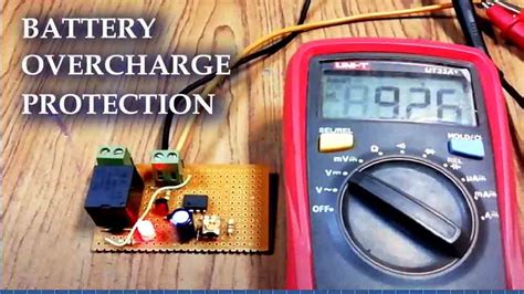 V Battery Overcharge Protection Diy Homemade Tronicspro