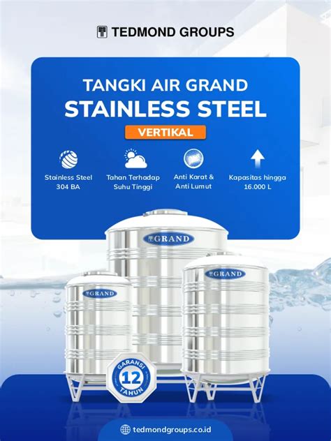 Tips Memilih Ukuran Tandon Stainless 1000 Liter Untuk Rumah Produsen