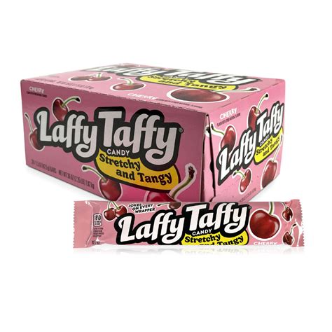 Laffy Taffy Cherry 1 5oz 24ct Jacks Candy