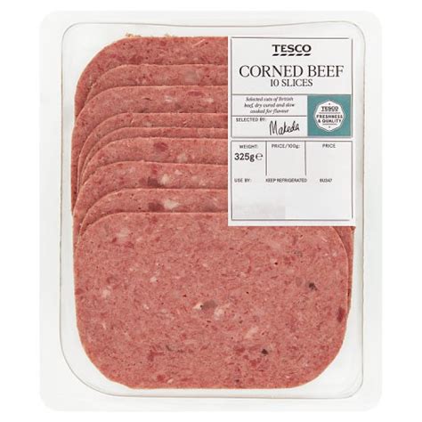 Tesco Corned Beef 10 Slices 325g Really Good Culture