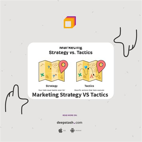 Marketing Strategy VS Tactics Deepstash