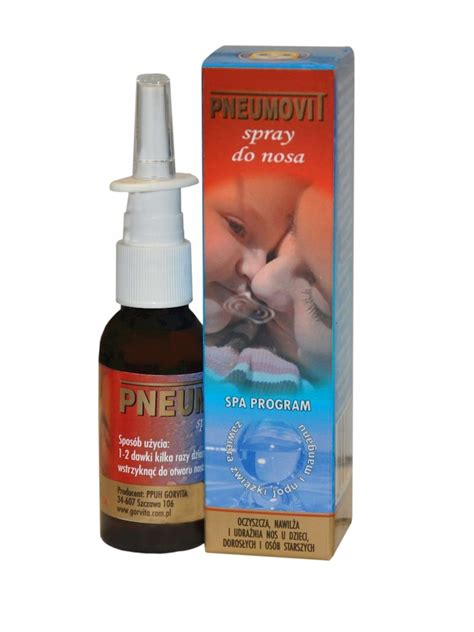 Gorvita Pneumovit Spray Do Nosa Ml Allegro Pl