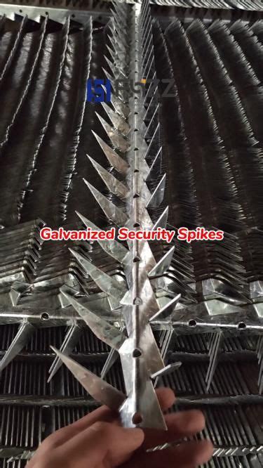 Fhzz Hot Dipped Galvanized Security Spikes Anti Climb Fence Spikes