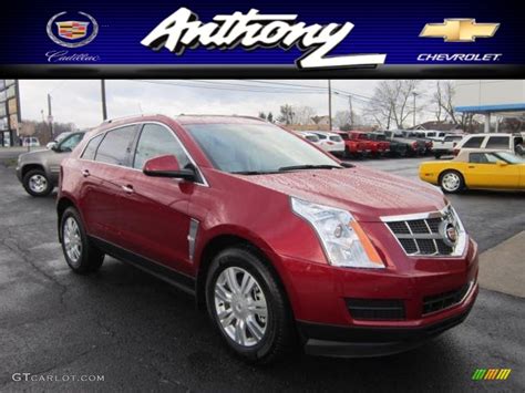 2012 Crystal Red Tintcoat Cadillac Srx Luxury Awd 62244130 Photo 13 Car Color