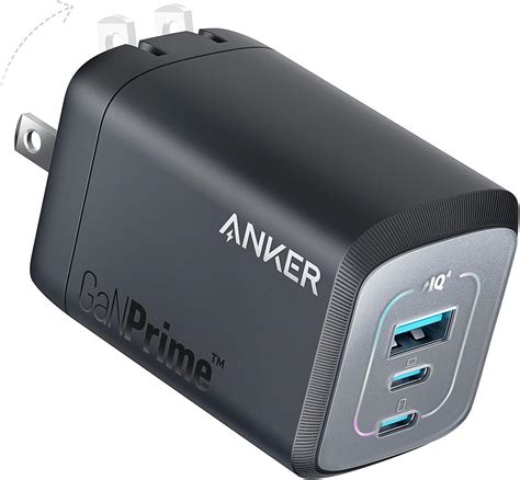 Cargador USB C Anker Prime De 100 W Cargador De Pared Anker GaN