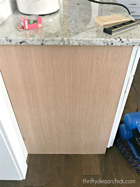 How To Upgrade The End Of Builder Grade Cabinets Thrifty Decor Chick