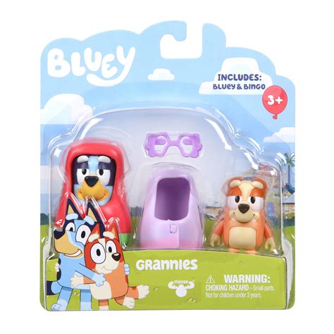 Set Figurine Bluey Bingo Si Bluey Cu Accesorii Scamp