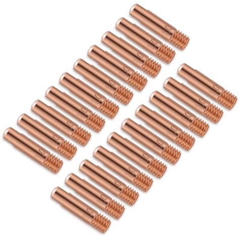 Buy Less Mig Welder Tips Pcs Copper Contact Tip Welding Contact Tip