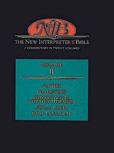 The New Interpreters Bible Numbers Samuel Volume 2 Amazon Price