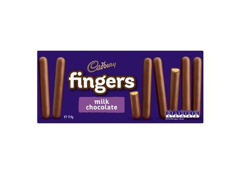 Cadbury Fingers Milk Chocolate 114g