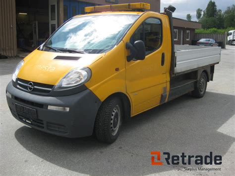 Opel Vivaro Pickup Cdti Hk Modell Km Til Salgs P