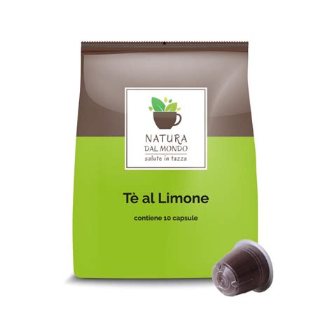 Caps Te Al Limone Solubile Compatibile Nespresso Timax Caff