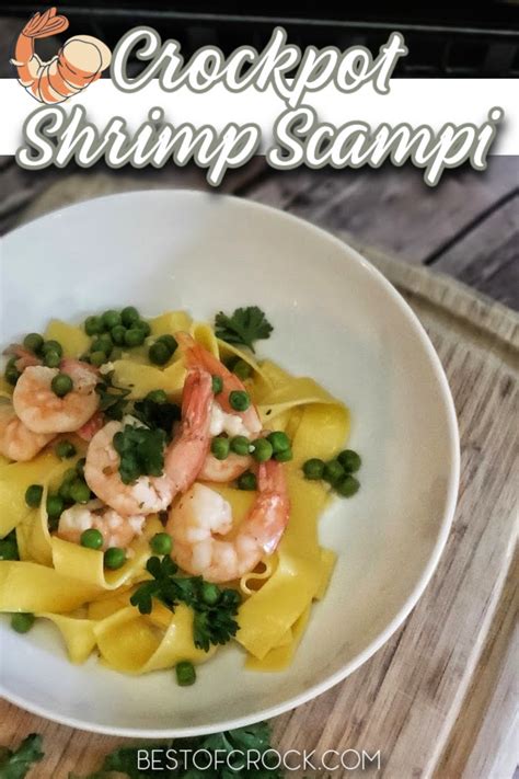 Slow Cooker Shrimp Scampi Recipe Best Of Crock