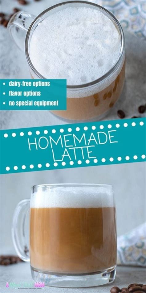 Easy Homemade Latte Recipe A Mind Full Mom