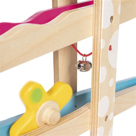 Goki Holz Kugelbahn Mit Figuren Thimble Toys