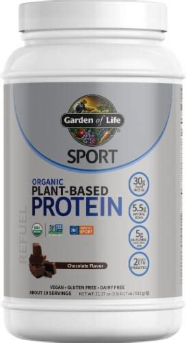 Garden Of Life Sport Organic Plant Based Protein To Help Build Muscle