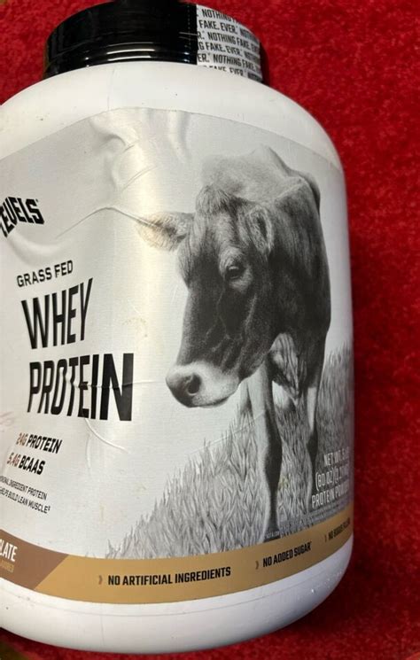 Levels Grass Fed Whey Protein No Hormones Pure Chocolate Lbs Dent