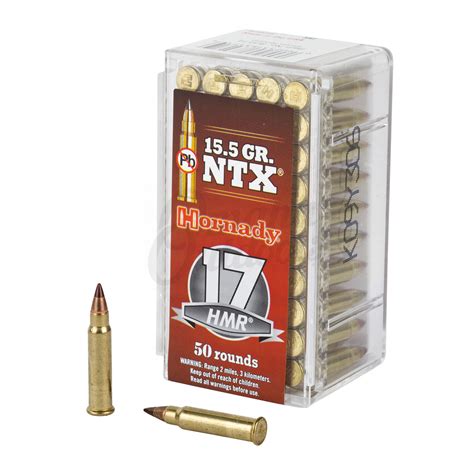 Hornady Varmint Express Ammo Hmr Gr Ntx Round Box