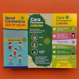 Jual Leaflet Atau Brosur Waspada Corona Waspada Covid 19 Leaflet