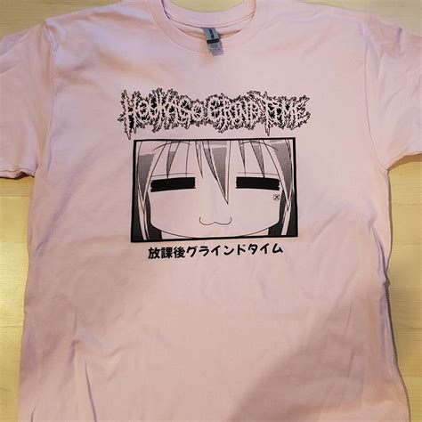 Pink Konata Shirt From Houkago Grind Time On Ampwall