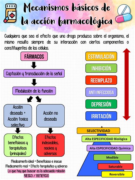 Farmacodinamia Mecanismos De Accin De Los Frmacos Frmacos De The Best