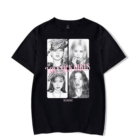 Blackpink T Shirts Blackpink Lovesick Girls Classic T Shirt