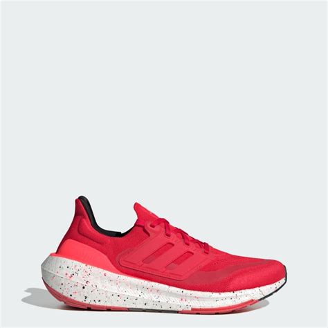 Adidas Men S Running Ultraboost Light Running Shoes Red Free Shipping With Adiclub Adidas Us