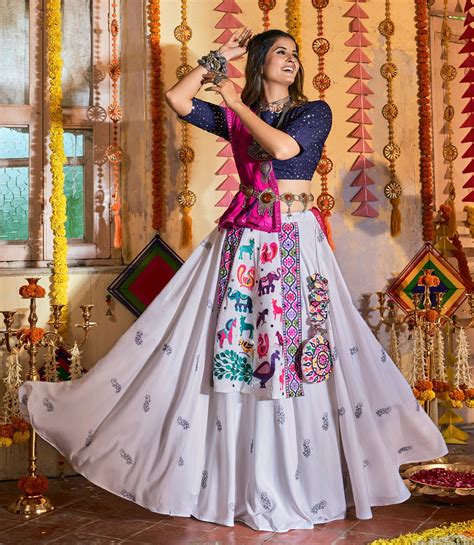 Buy Navratri Multi Color Chaniya Choli Garba Dress Online Joshindia