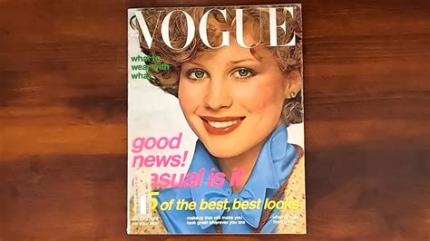 1976 August ASMR Magazine Flip Through Vogue W Rosie Vela Neil Simon