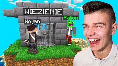 UciekŁem Z WiĘzienia Gdy Wojan Nie PatrzyŁ W Minecraft Youtube