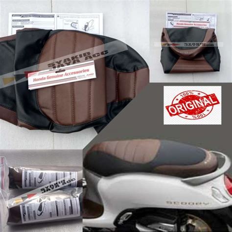 Promo Sarung Jok Honda Scoopy New 2021 2023 Original Ahm Diskon 23 Di