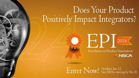 Excellence In Product Innovation Awards Now Accepting Entries For 2024