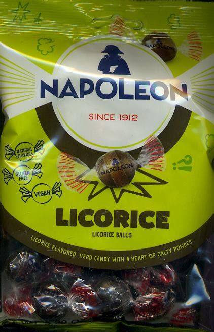 Napoleon Licorice Balls Individually Wrapped Licorice Flavore