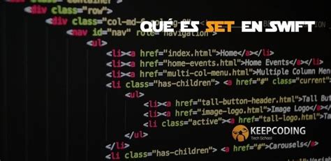 Qué es un set en Swift KeepCoding Bootcamps