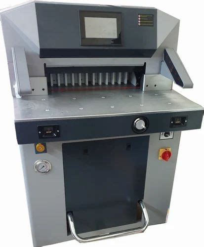 Hydraulic Programmable Paper Cutting Machine at Rs 275000 हइडरलक