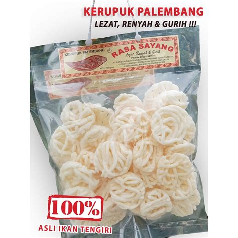 Jual KERUPUK IKAN TENGIRI 120GR KERUPUK KERITING KRUPUK TENGIRI KERUPUK