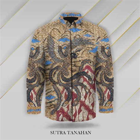 Jual Croc Kain Batik Tulis Sutra Atbm Exculisive Pola Kemeja Pria