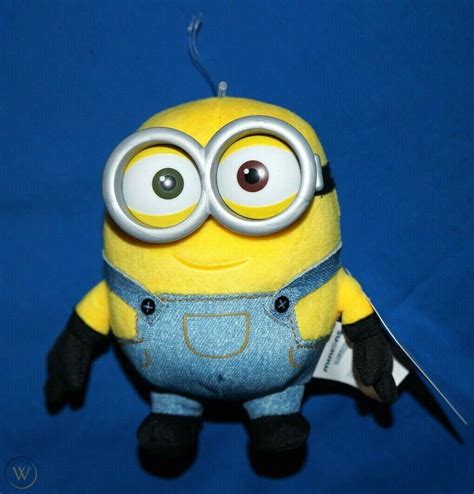 Minion Bob Plush Despicable Me Plush Doll 6" Thinkway Toys $14.50 NWT ...