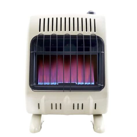 Mr Heater 10 000 Btu Vent Free Blue Flame Propane Indoor Space Heater Mhvfbf10lp The Home Depot