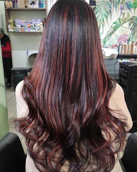 Elegant Mahogany Brown Hair Color Ideas In Hood Mwr