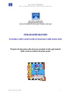 Progetto Sicurezza Stradale Dors It Progetto Sicurezza Stradale