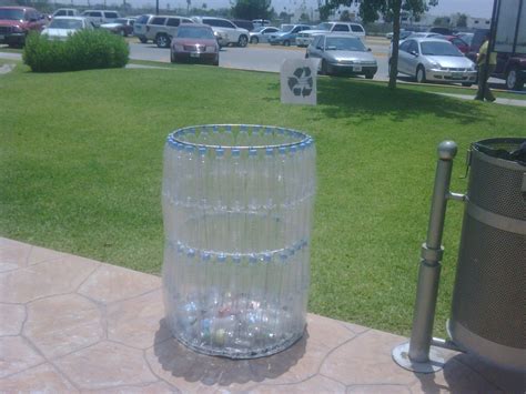 Trash Can Made Of Plastic Bottles With Pictures Instructables