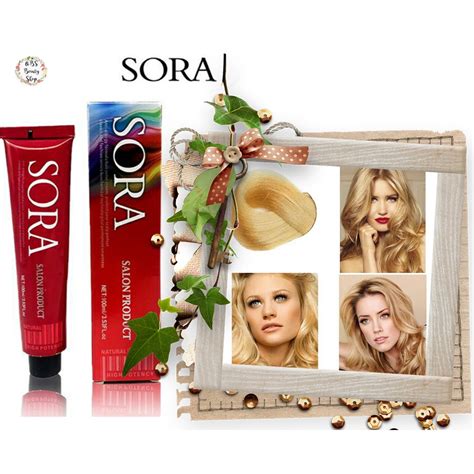 Intense Lightest Blonde Sora Hair Color Dye 10 0 Hair Color Shopee