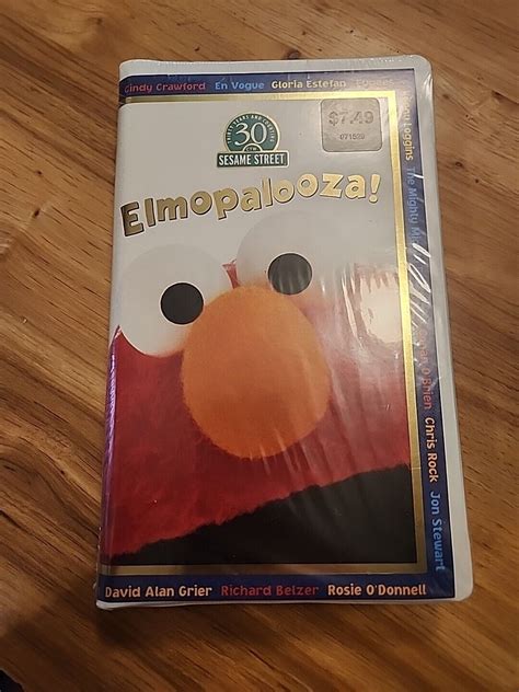 Sesame Street Elmopalooza Vhs 1998 74644944136 Ebay