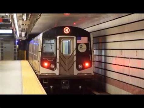 MTA New York City Subway Middle Village Bound M Train Of R160As Via