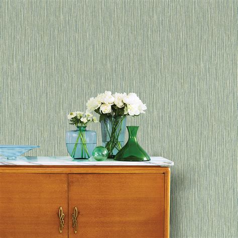 Raffia Thames Green Faux Grasscloth Wallpaper Wallpaper And Borders The Mural Store