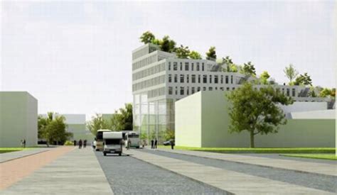 Amazing Green House Office Building Architecture in Groningen - Viahouse.Com